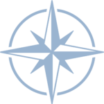 Stylized compass